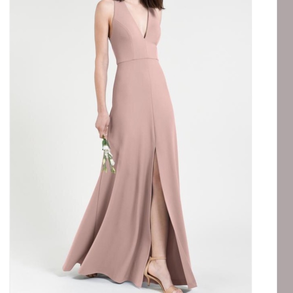 Jenny Yoo Margo Dress in Whipped Apricot